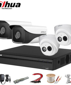 Trọn bộ 4 mắt camera IP Dahua DH-IPC-HFW1230MI-1 chất lượng